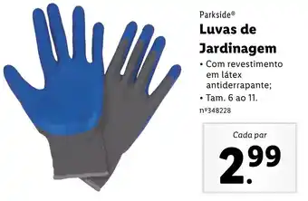 Lidl Luvas de Jardinagem 6 ao 11 promoção