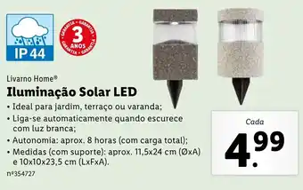 Iluminação Solar LED