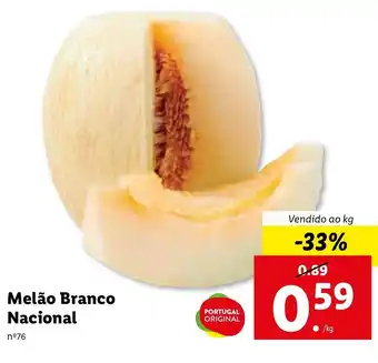 Lidl Melão Branco Nacional promoção