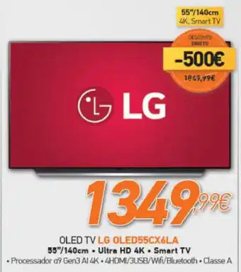Expert OLED TV LG OLED55CX6LA promoção