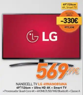 Expert Nanocell TV LG 49NANO816NA promoção