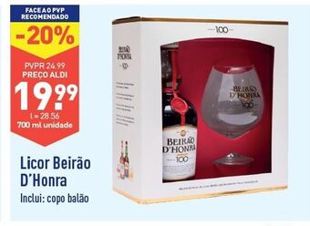 ALDI Licor beirão promoção