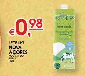 Meu Super Leite nova açores promoção