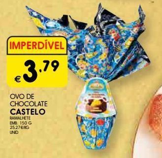 Ovos da páscoa castelo