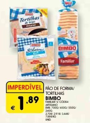Meu Super Pão de forma bimbo promoção