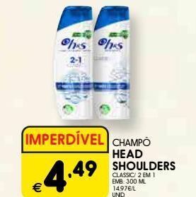 Meu Super Shampoo head & shoulders promoção
