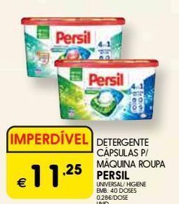 Meu Super Detergente em cápsulas persil promoção