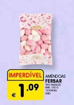 Meu Super Amêndoas ferbar promoção