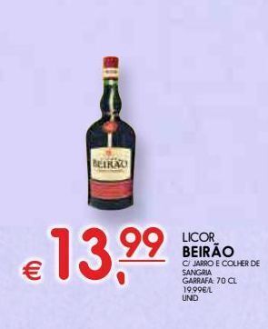 Meu Super Licor beirão promoção