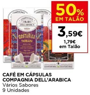 El Corte Inglés Cápsulas de café promoção