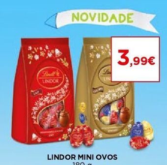 El Corte Inglés Ovos da páscoa lindor promoção