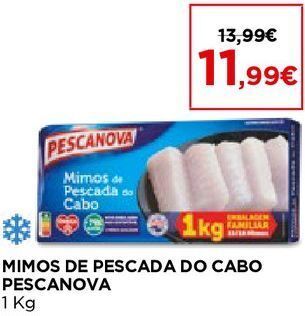 El Corte Inglés Peixe congelado pescanova promoção