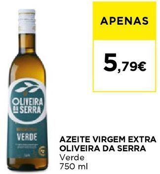 El Corte Inglés Azeite virgem oliveira da serra promoção