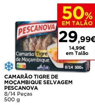 El Corte Inglés Camarão moçambique pescanova promoção