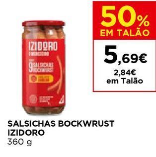 El Corte Inglés Salsicha enchidos izidoro promoção
