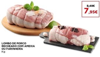 El Corte Inglés Lombo de porco promoção