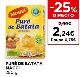 El Corte Inglés Purê de batatas maggi promoção