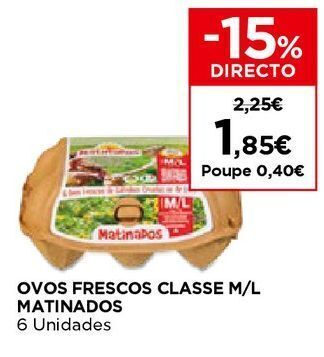 El Corte Inglés Ovos matinados promoção