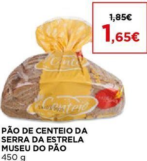 El Corte Inglés Pão de centeio museu do pão promoção
