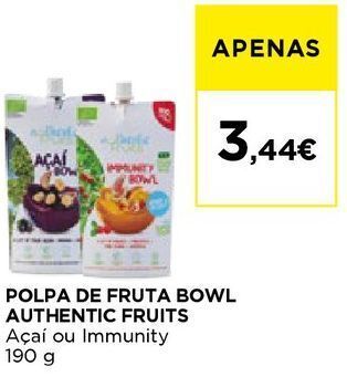 El Corte Inglés Polpa de frutas promoção