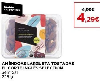 El Corte Inglés Amêndoas el corte inglés promoção