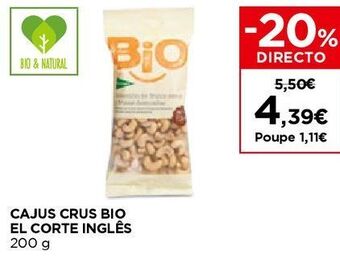 El Corte Inglés Cajú el corte inglés promoção