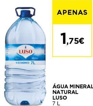 El Corte Inglés Água luso promoção