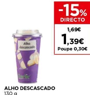 El Corte Inglés Alho promoção