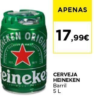El Corte Inglés Cerveja heineken promoção