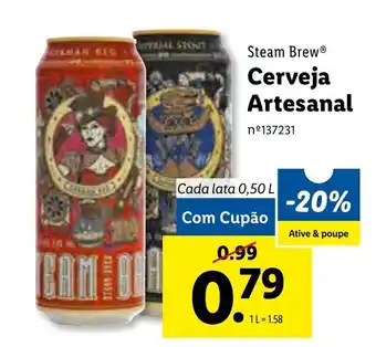 Lidl Cerveja Artesanal 0,50L promoção