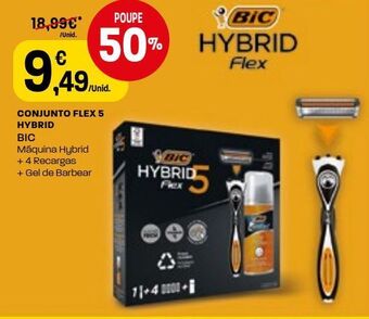 Intermarché Barbear bic promoção