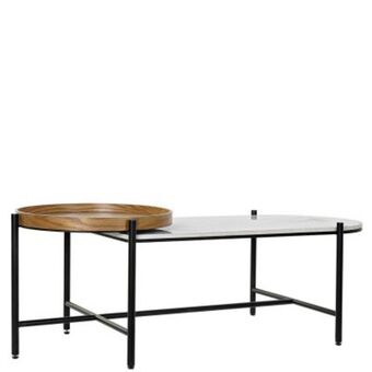 Mesa de centro de metal/mármore 475