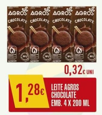 Miranda Supermercados Achocolatado agros promoção