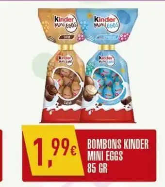 Miranda Supermercados Bombons kinder promoção