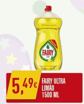Miranda Supermercados Detergente lavalouça fairy promoção