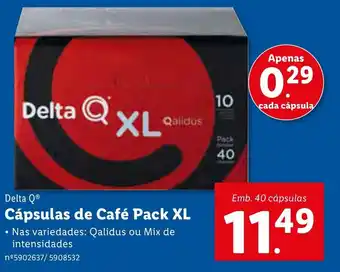 Lidl Cápsulas de Café Pack XL promoção