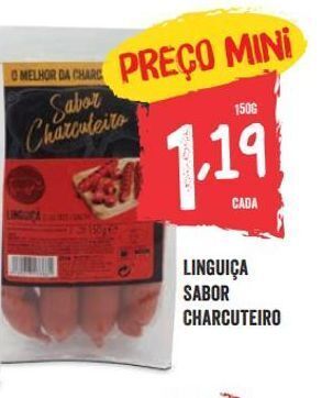 Minipreço Linguiça promoção