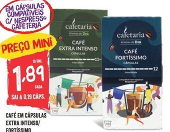 Minipreço Cápsulas de café promoção