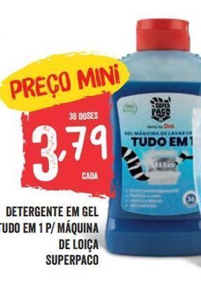Minipreço Detergente gel promoção