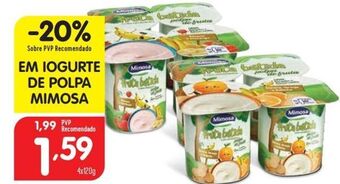 Minipreço Iogurte mimosa promoção