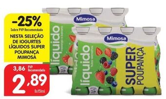 Minipreço Iogurte mimosa promoção