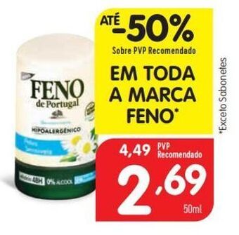 Minipreço Desodorizante feno promoção