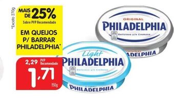 Minipreço Queijos philadelphia promoção