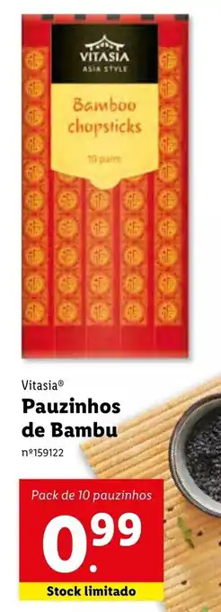 Pauzinhos de Bambu