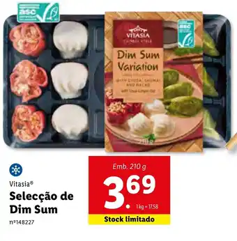 Lidl Selecção de Dim Sum 210g promoção