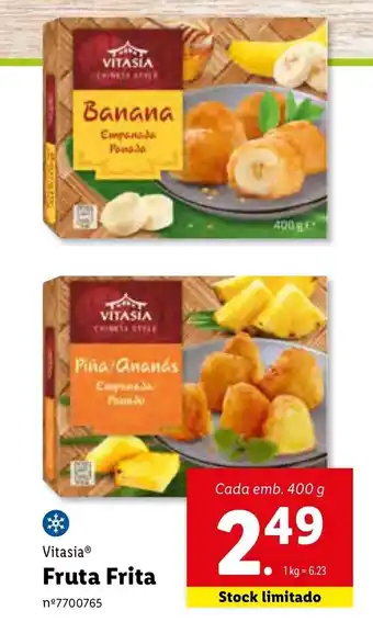 Lidl Fruta Frita 400g promoção