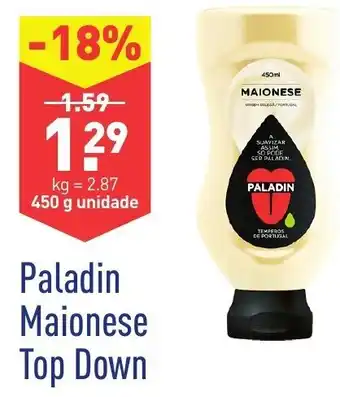 ALDI Paladin Maionese Top Down 450g promoção