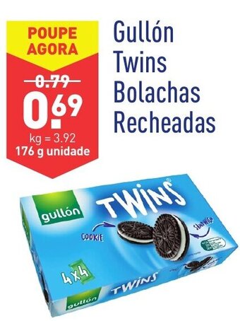 ALDI Gullón Twins Bolachas Recheadas 176g promoção
