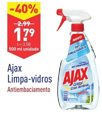 Ajax Limpa-Vidros 500ml