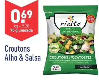 ALDI Croutons Alho & Salsa 75g promoção